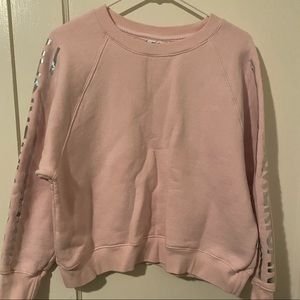 GOOD AMERICAN CROPPED SWEATSHIRT